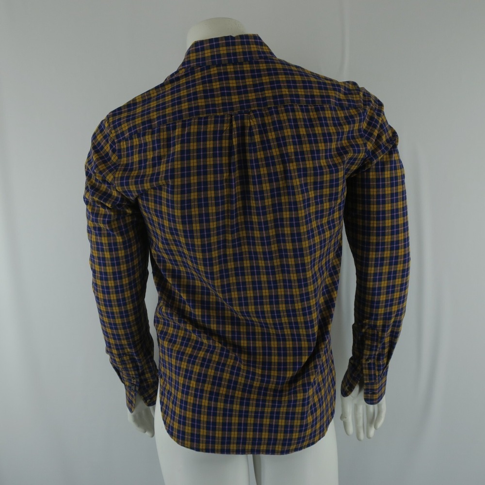 Scotch & Soda Long Sleeve Button Up Shirt Mens Small Regular Fit 100% Cotton - Picture 8 of 11